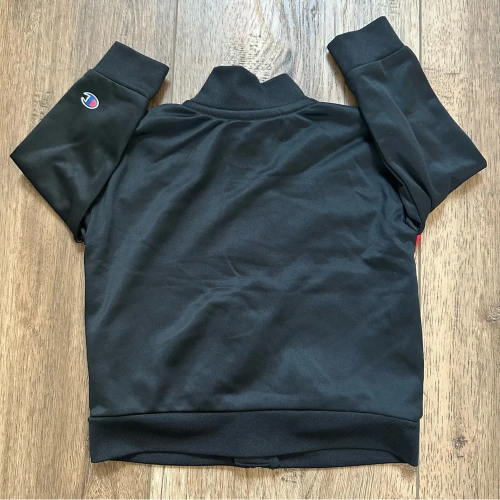 NEW!‎ Champion Infant Boy’s Tracksuit, Black and Red, Zip Up, Classic, 18m